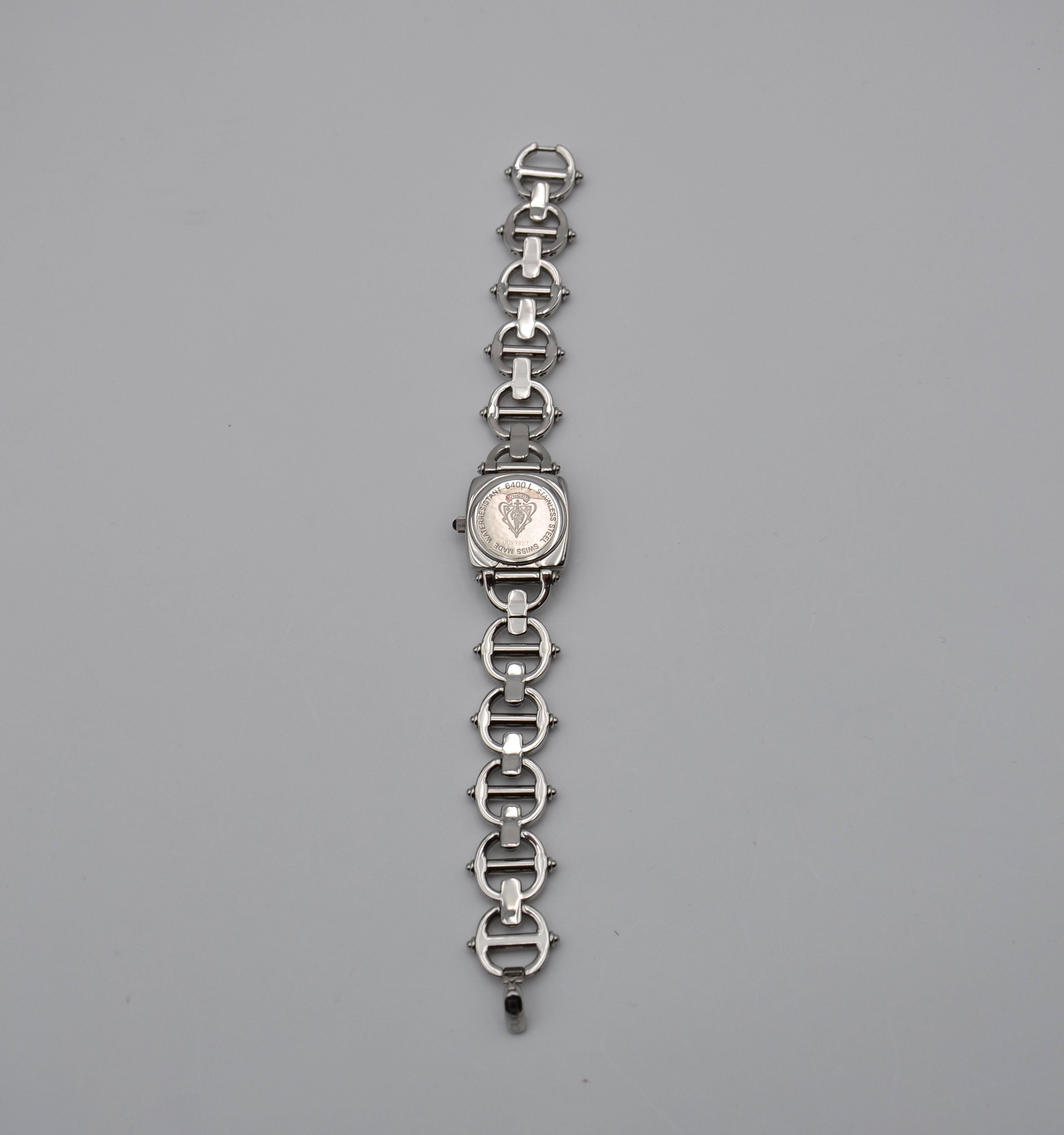 Montre 6400L Femme Acier Swiss Made