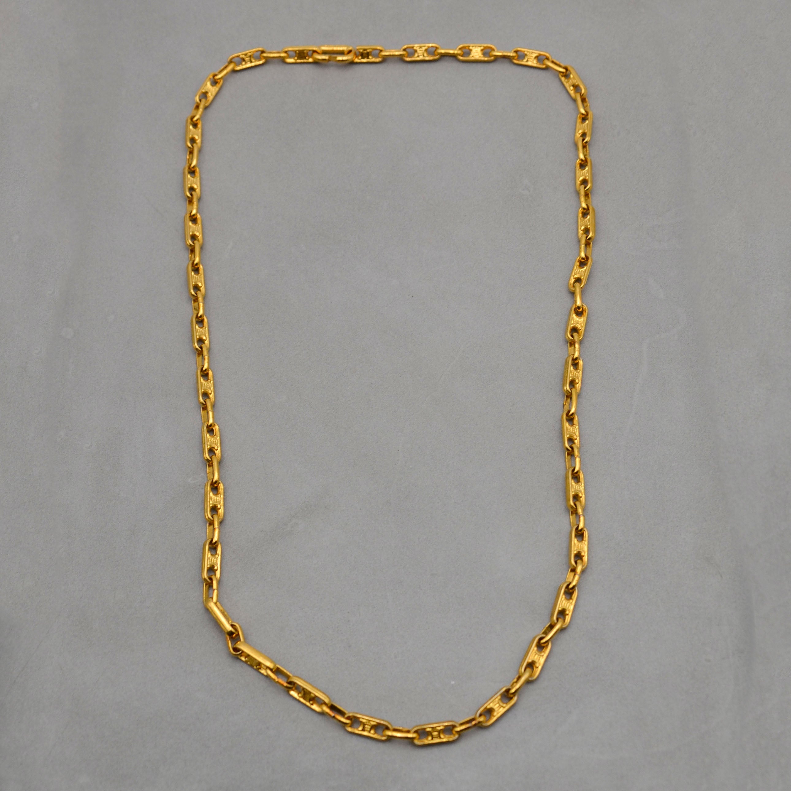 Collier Céline Vintage Maillons Triomphe