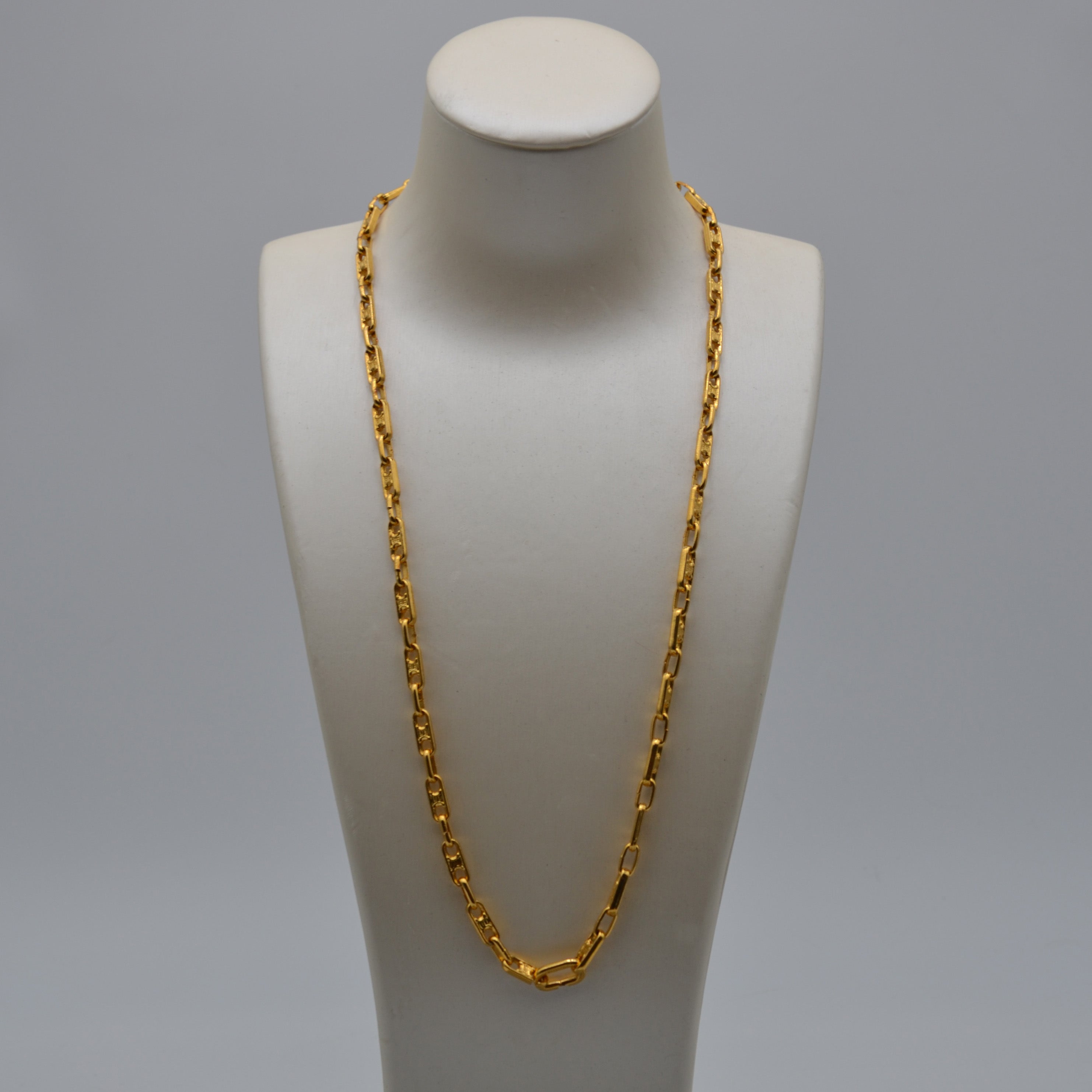 Collier Céline Vintage Maillons Triomphe