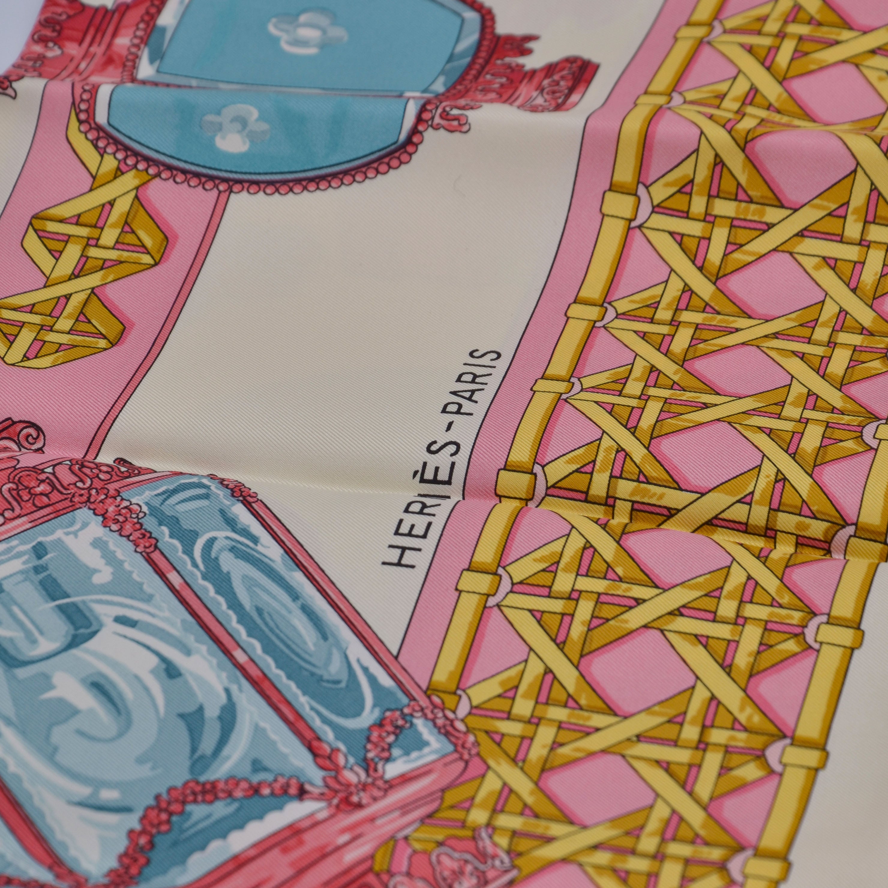 Hermès Carré 90 “Feux de Route”