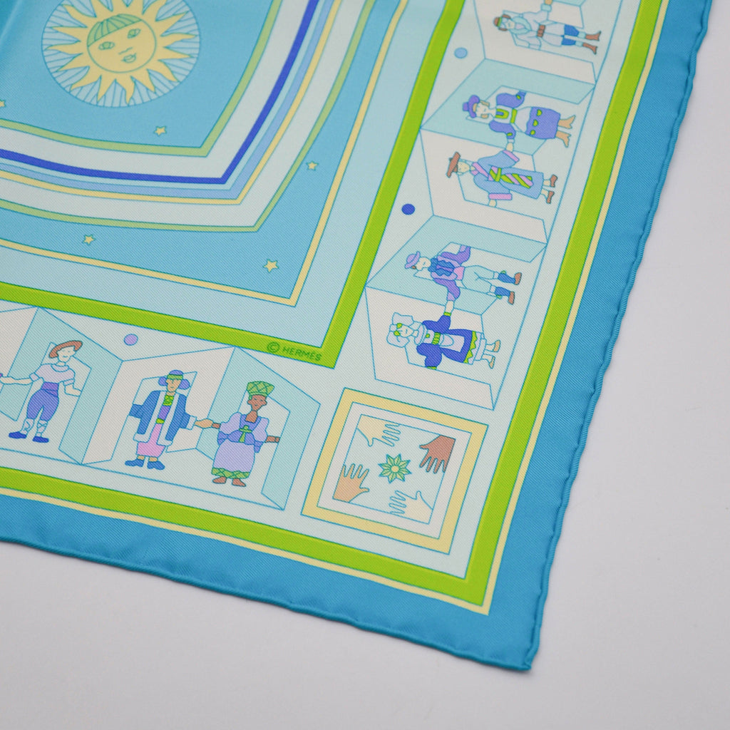 Foulard Hermès Carré 90 Donner La Main