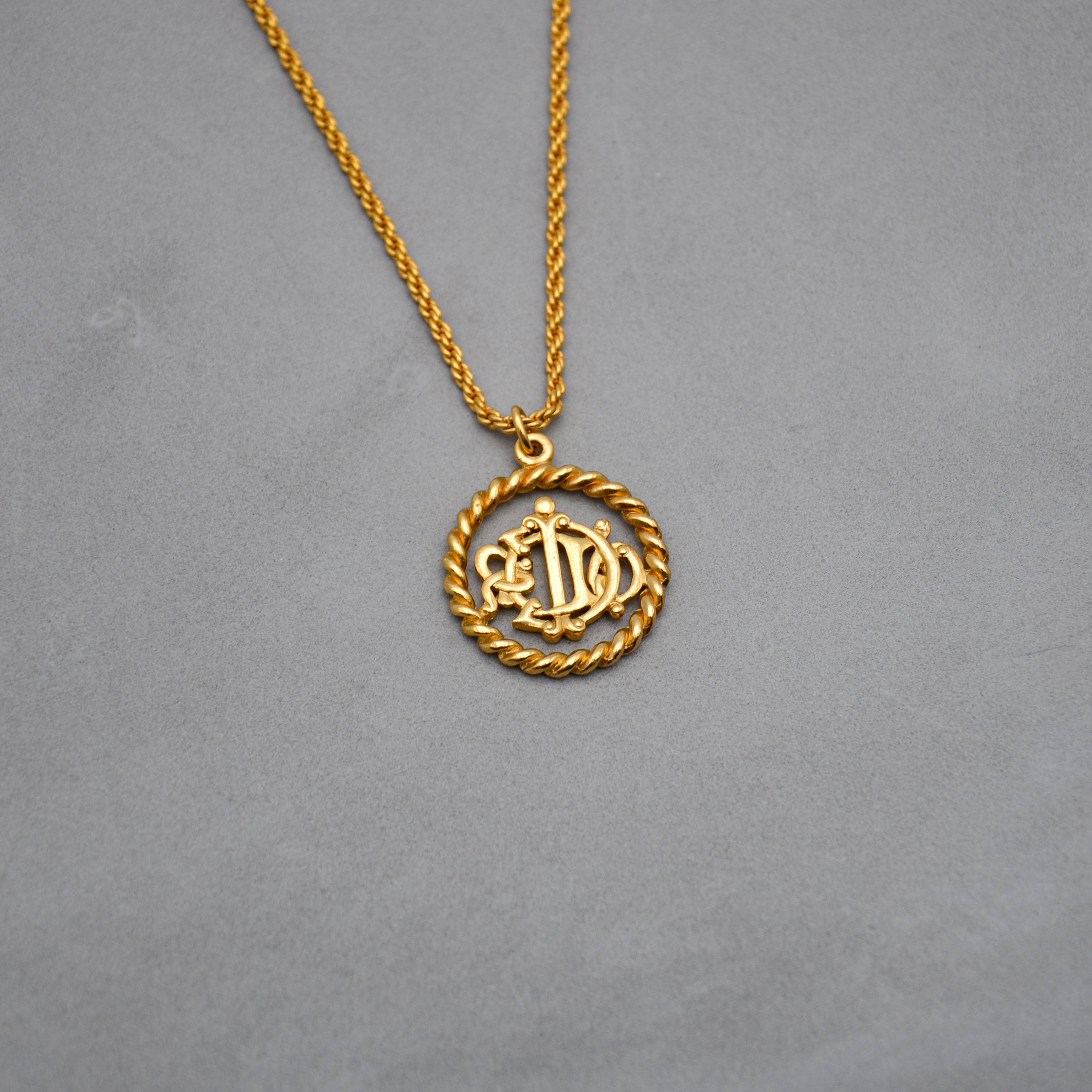 Collier Dior Vintage
