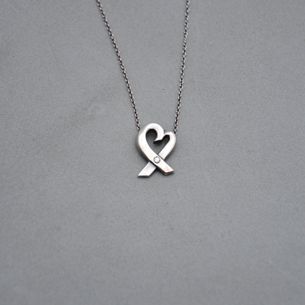 Collier Tiffany & Co. Paloma Picasso Loving Heart Diamant