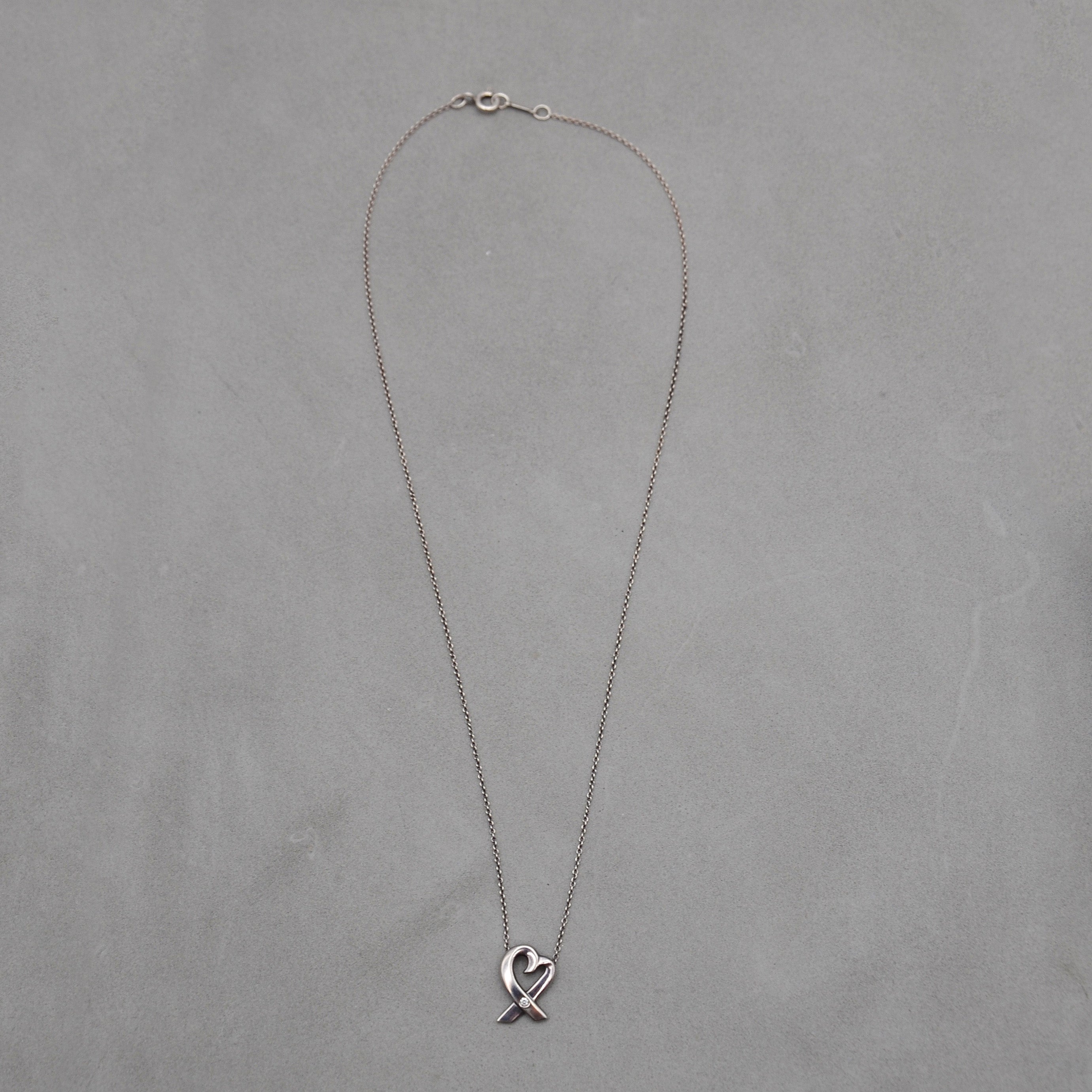 Collier Tiffany & Co. Paloma Picasso Loving Heart Diamant