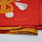 Vintage Chanel Chain & Pearl Scarf