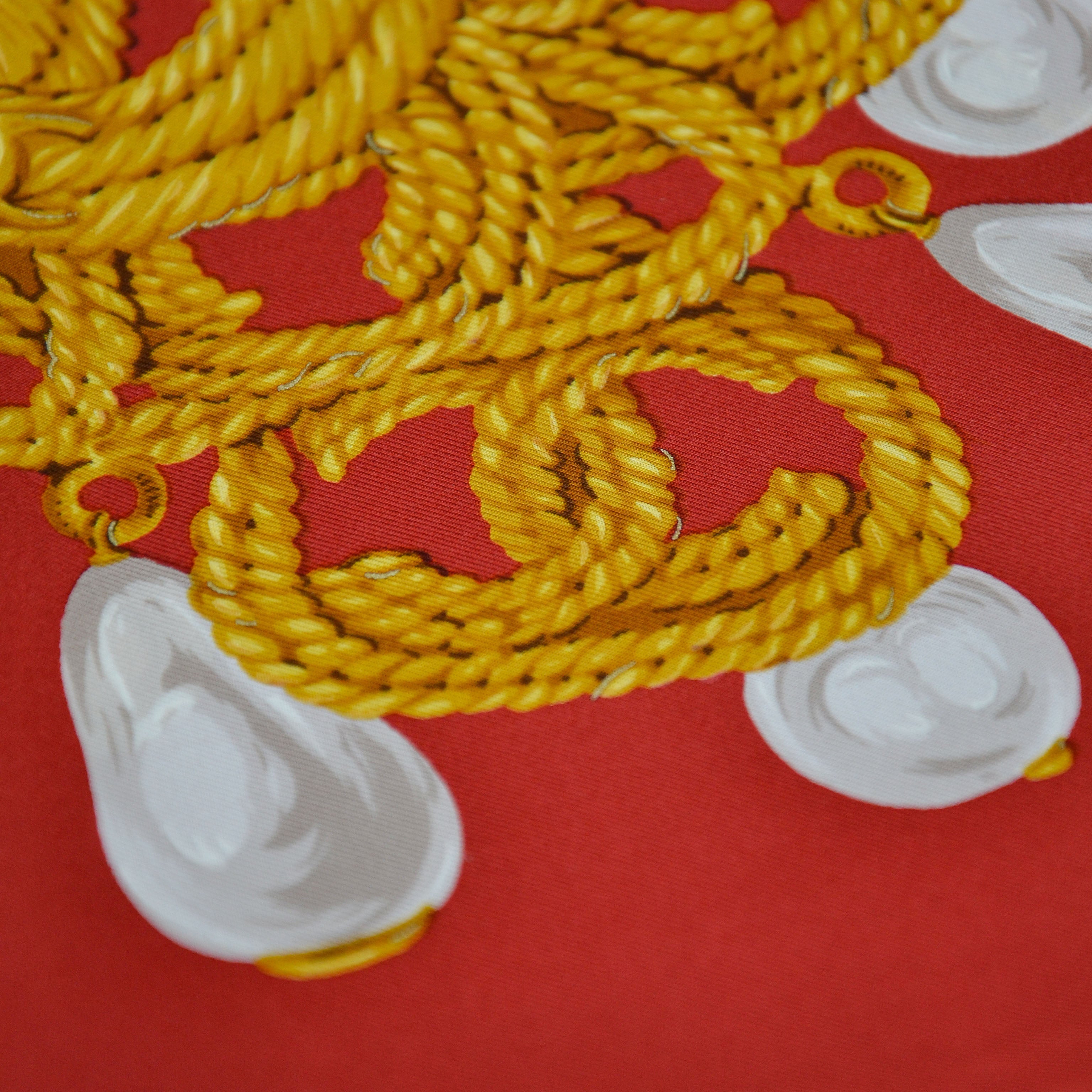 Vintage Chanel Chain & Pearl Scarf