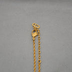 Christian Dior Vintage Feline Sun Pendant Necklace