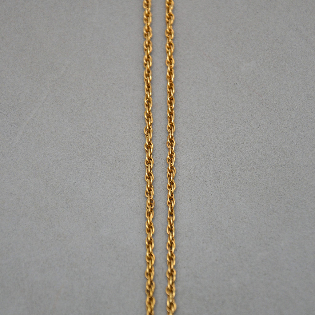 Christian Dior Vintage Feline Sun Pendant Necklace