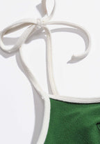 Baya Bralette Bikini Top - Green