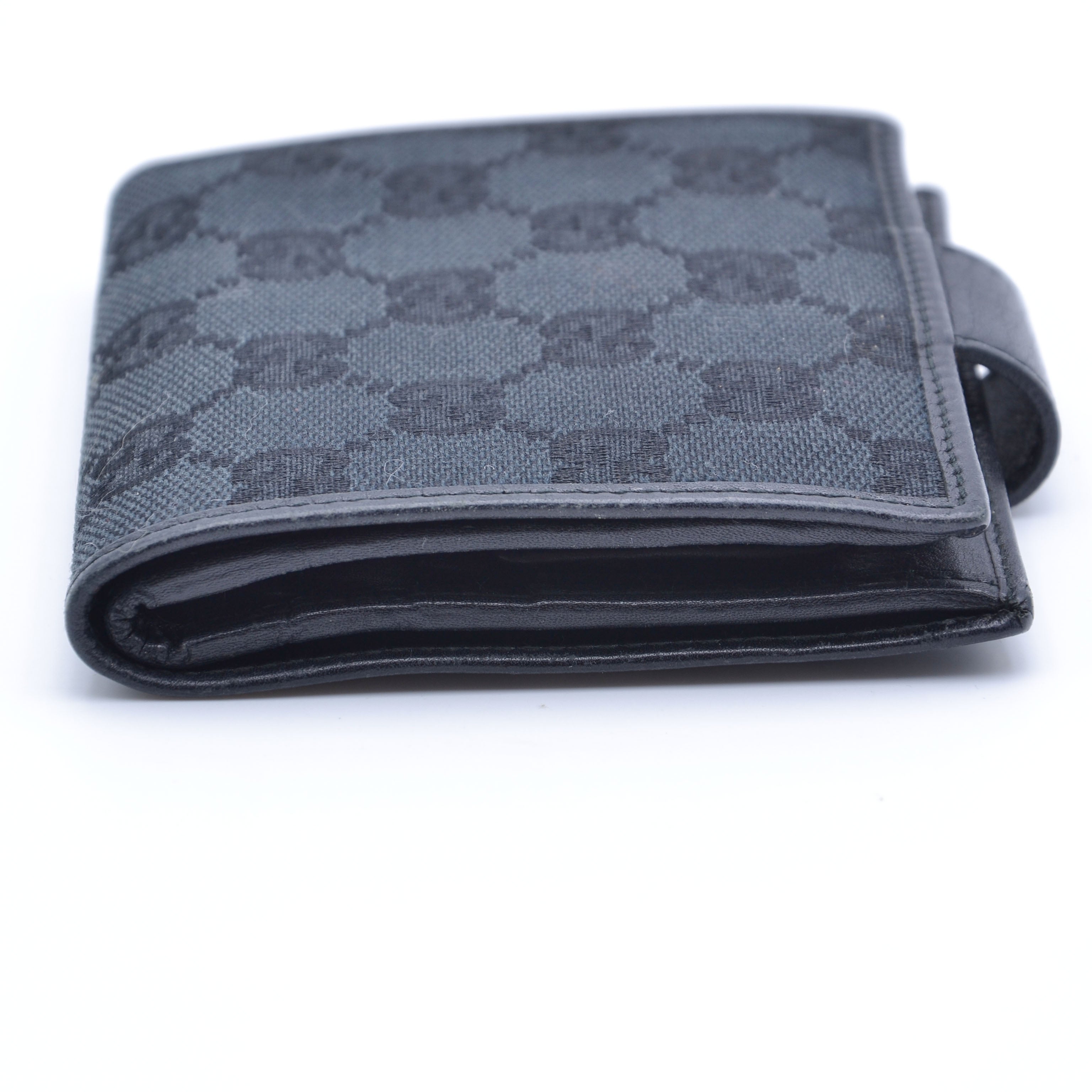 Gucci Gg Monogram Compact Wallet