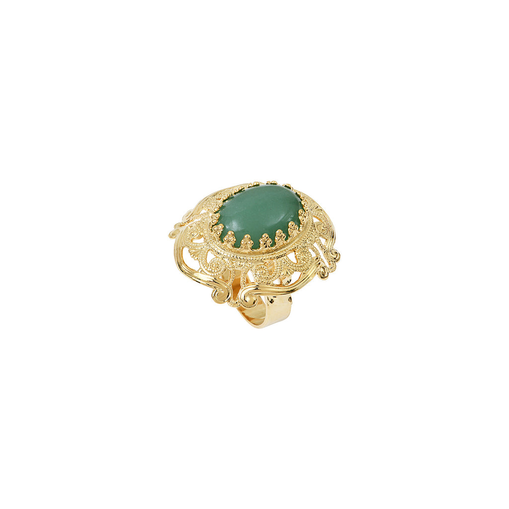 Gm Dubarry Aventurine Ring