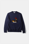 Duck Hunt Plain Navy Sweatshirt