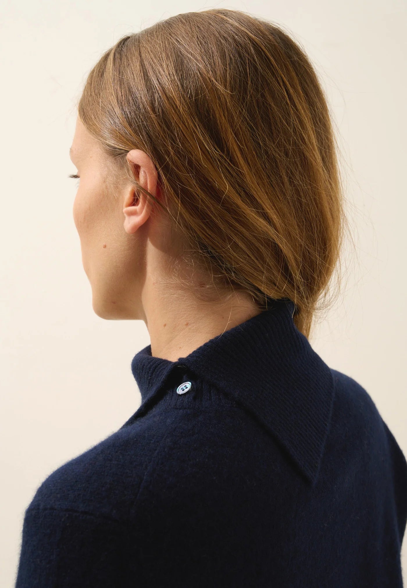 Jersey Cuello Vuelto Abotonado - Dundee - Navy