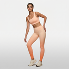 Legging De Sport Femme Dune – Taille Haute – Dégradé Pêche & Sable