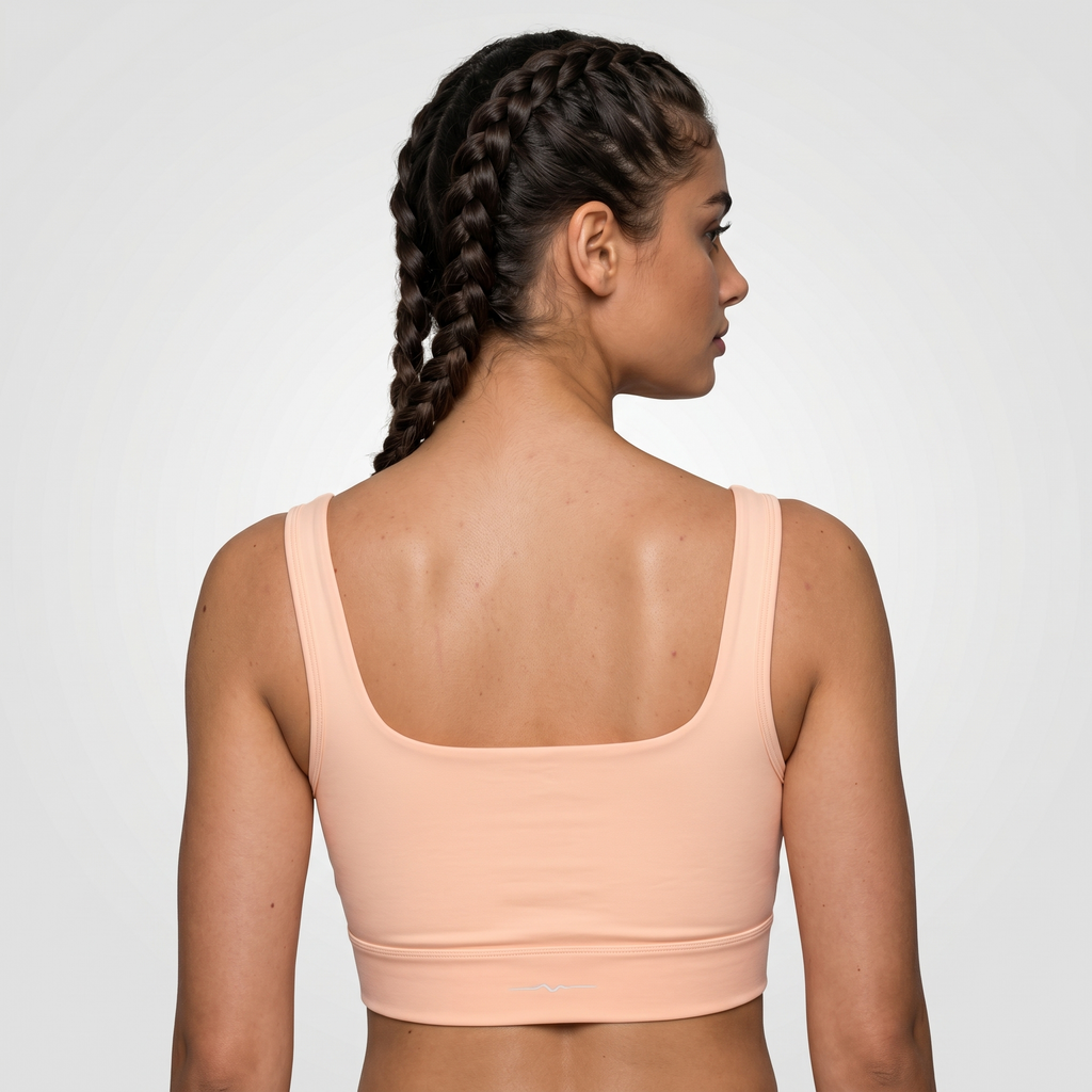 Brassière De Sport Femme Dune – Dégradé Pêche & Sable