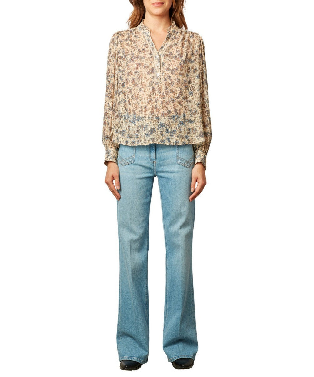 Clarisse Blouse - Natural