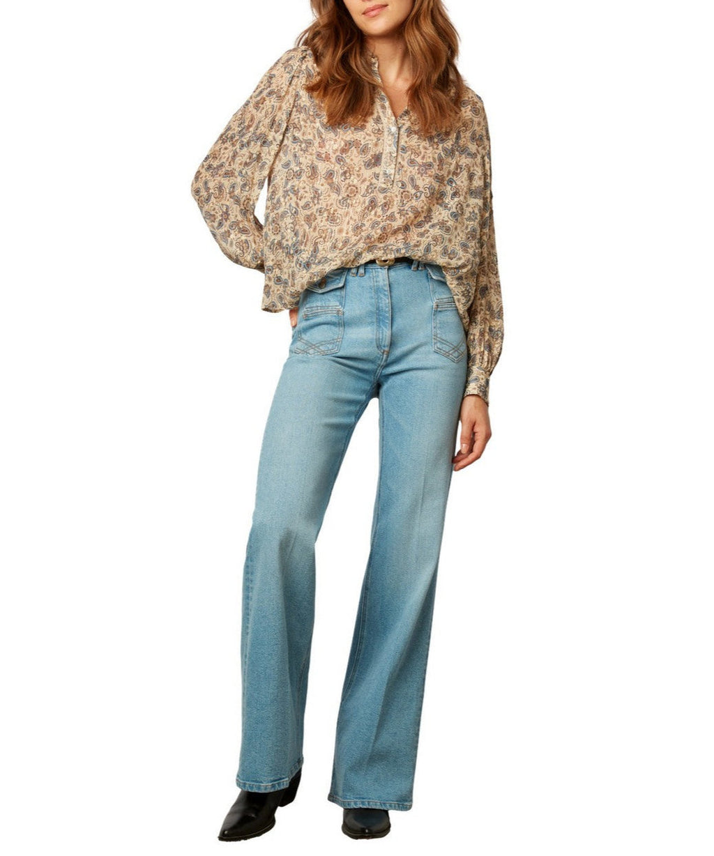 Clarisse Blouse - Natural