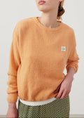 Long-Sleeve Round-Neck Jumper - Hazelnut - Women