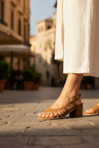 Sandalias Deeksha - Camel