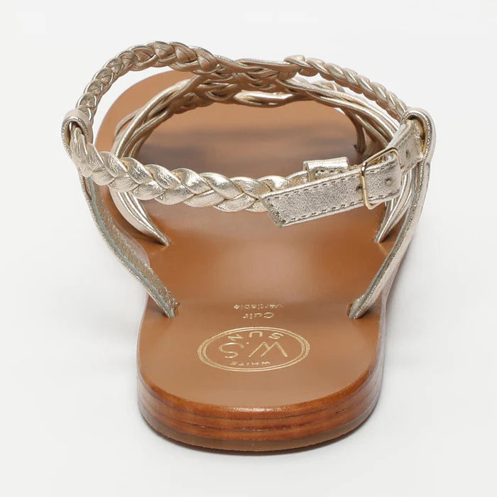 Sandales Deepti - Gold Goat Leather - Doré