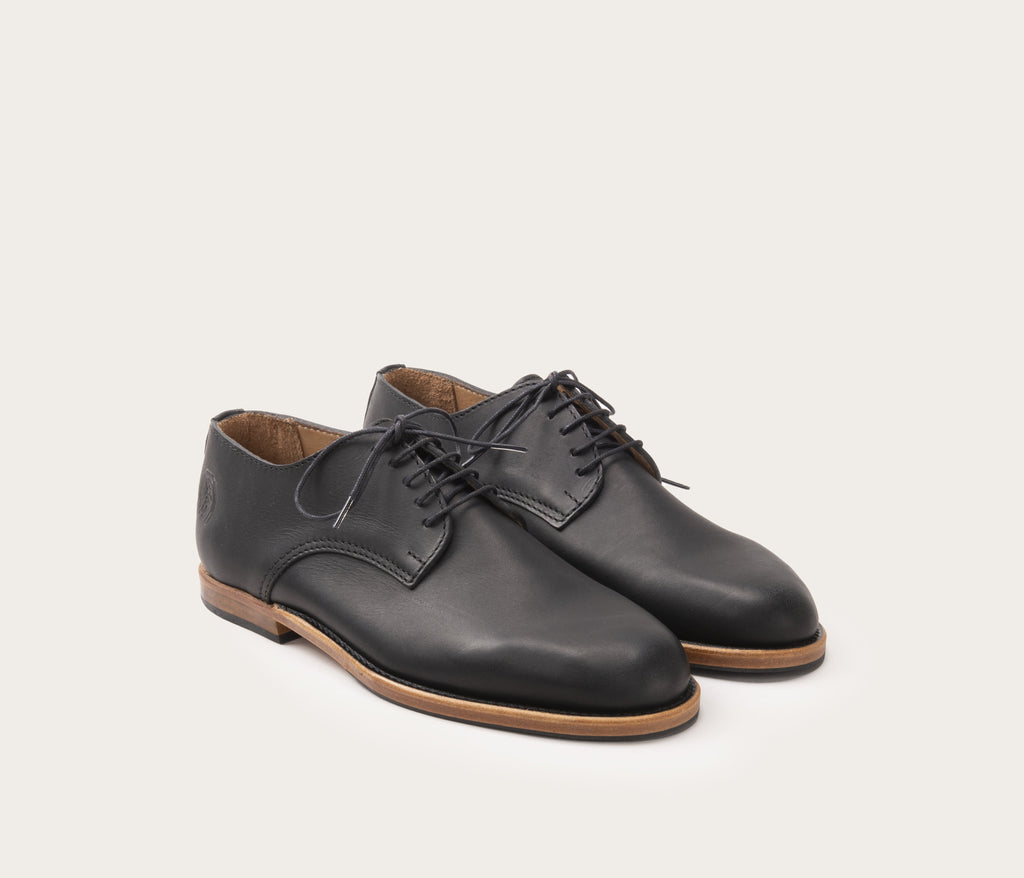 Derbies Dorian - Souple Noir - Femme