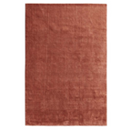 100% New Zealand Wool Rug - Rust