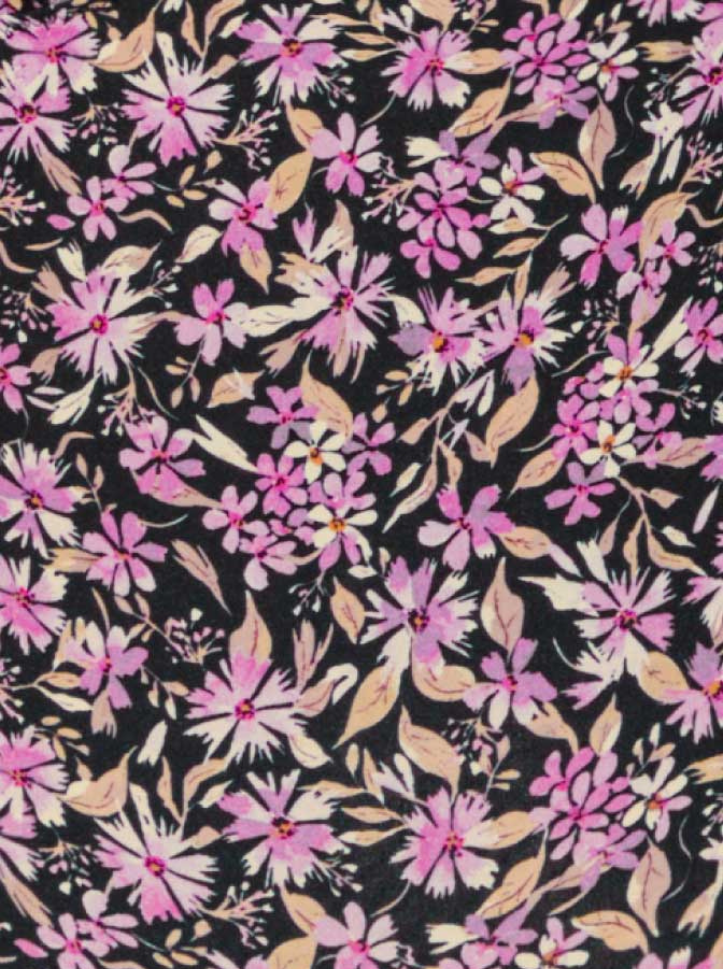 Culotte Nouée Swim Purple Flowers