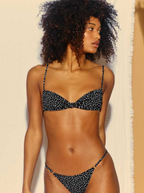 Diadema sin espalda con amapola blanca Swim