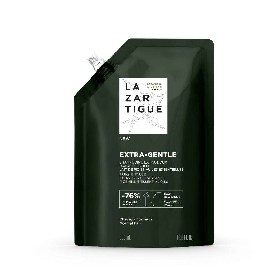 Recharge Shampooing Extra Doux Usage Fréquent Tous Types De Cheveux 500Ml