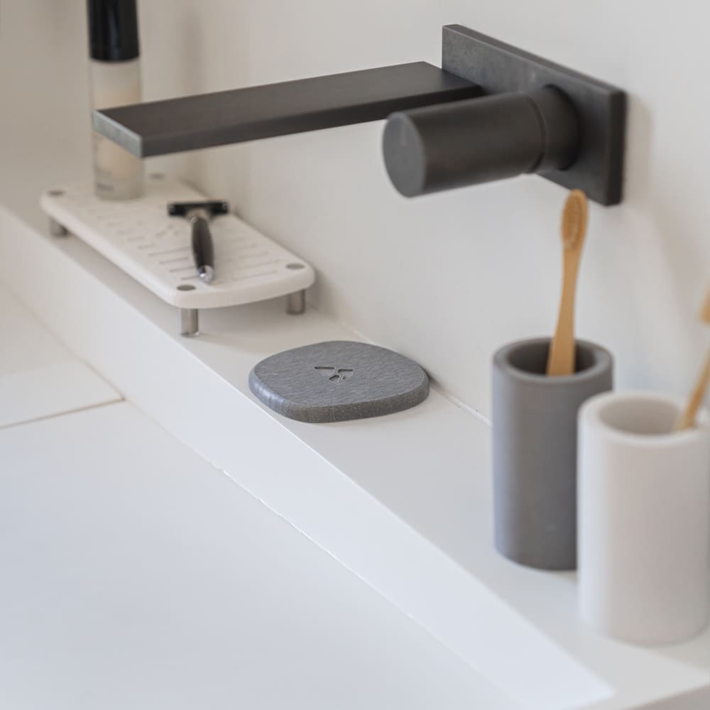 Diatomite Stone Toothbrush Holder - 2 Colors