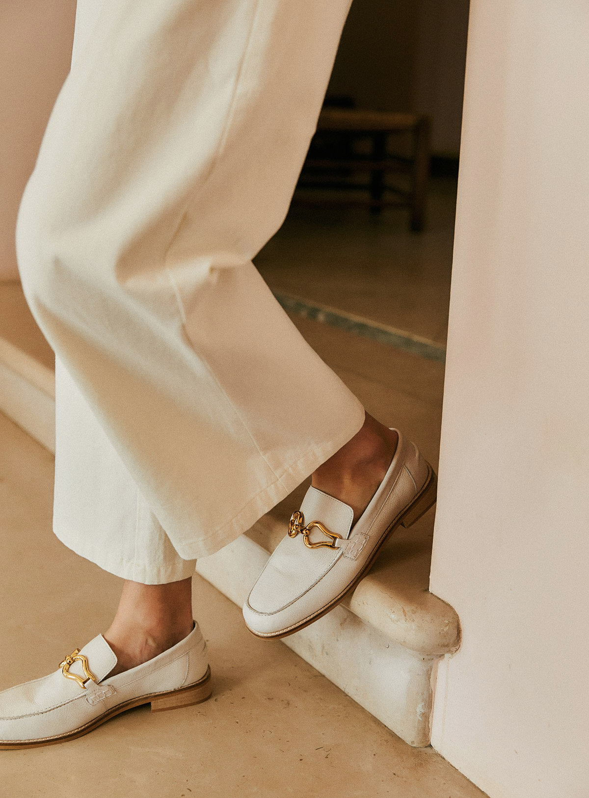Mocassins Didi - White