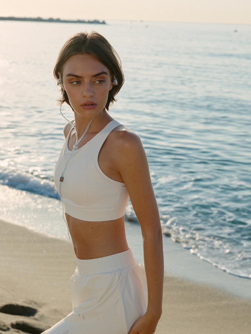 Top Bikila - Tiza Blanca - Mujer