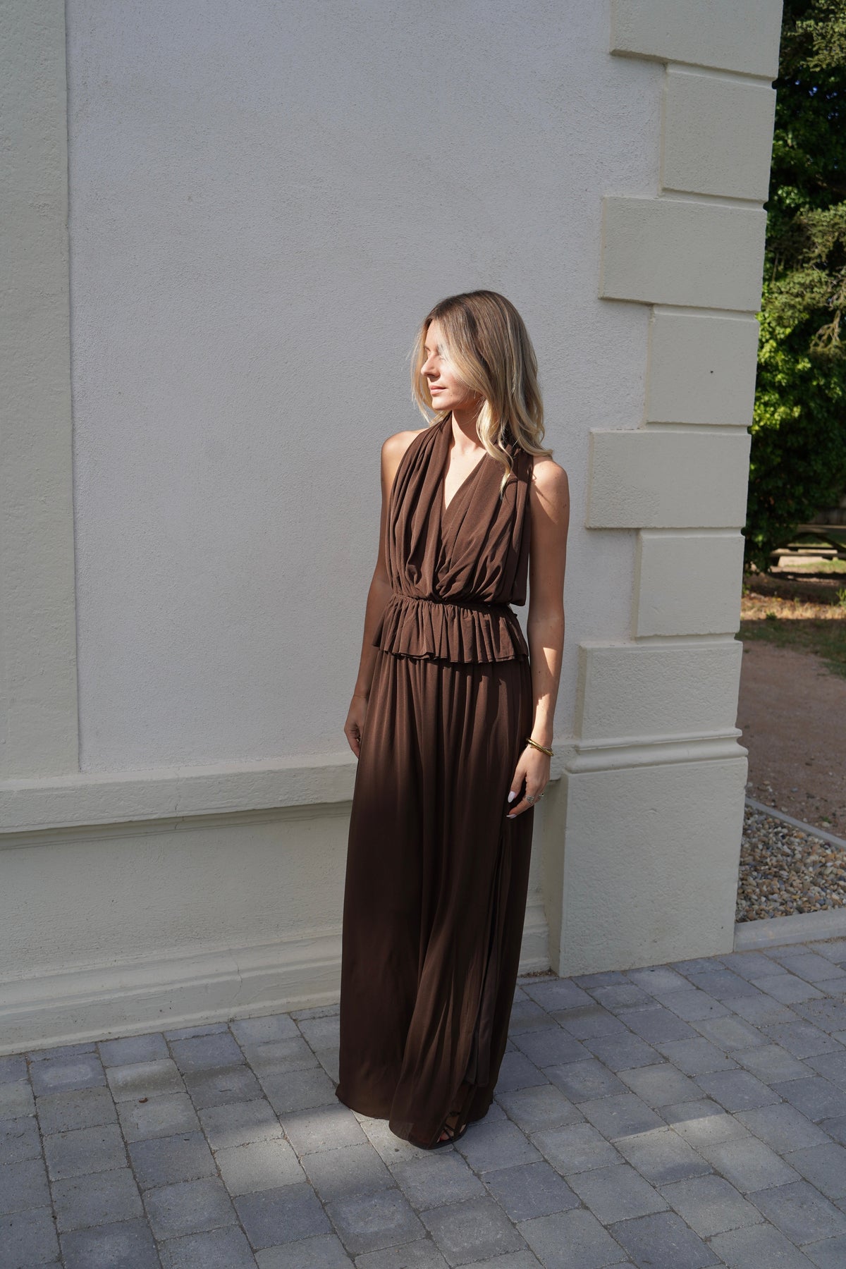 Ensemble Opaline Marron