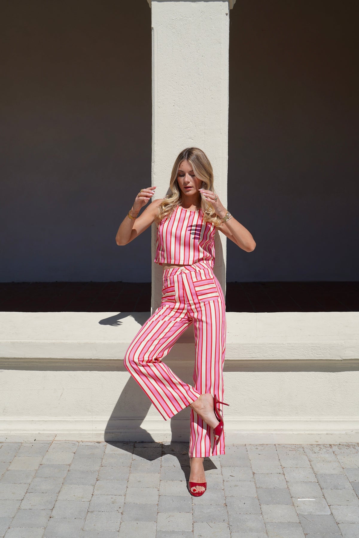 Pantalon Candy Rouge