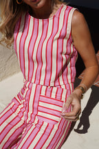 Pantalon Candy Rouge