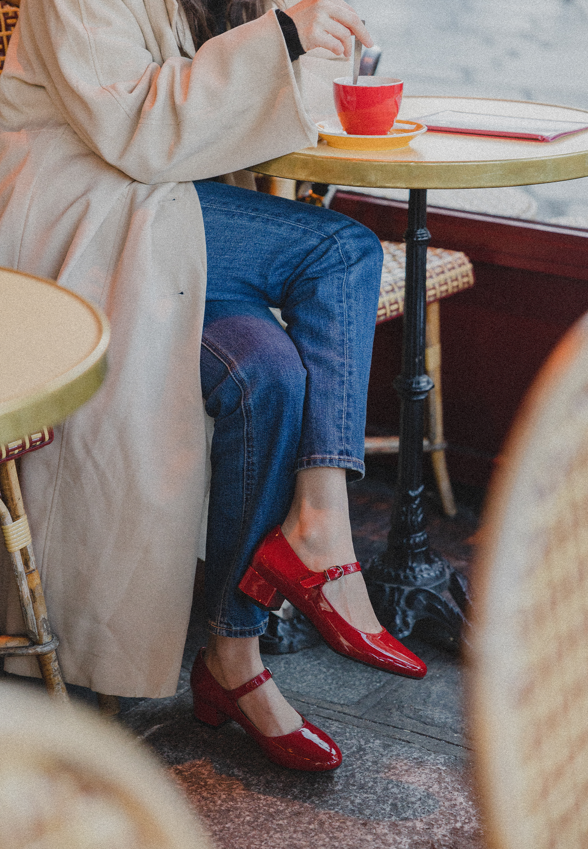Dorie Ballet Flats - Red Patent Leather