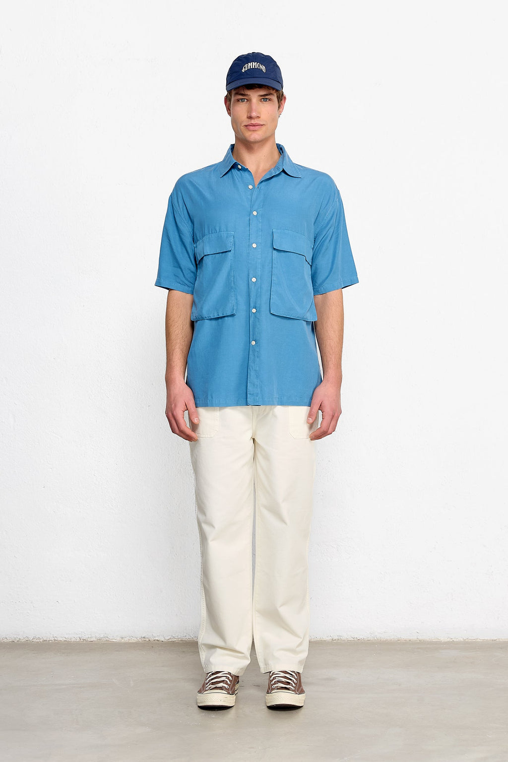 Chemise Manches Courtes Dos Caminos Steel