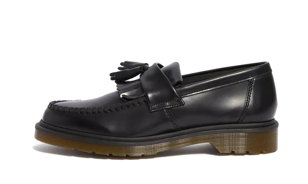 Dr. Martens - Adrian Tassel Loafer Black Smooth - Noir