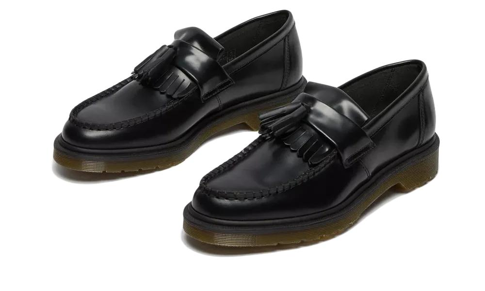 Dr. Martens - Adrian Tassel Loafer Black Smooth - Noir