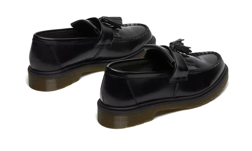 Dr. Martens - Adrian Tassel Loafer Black Smooth - Noir