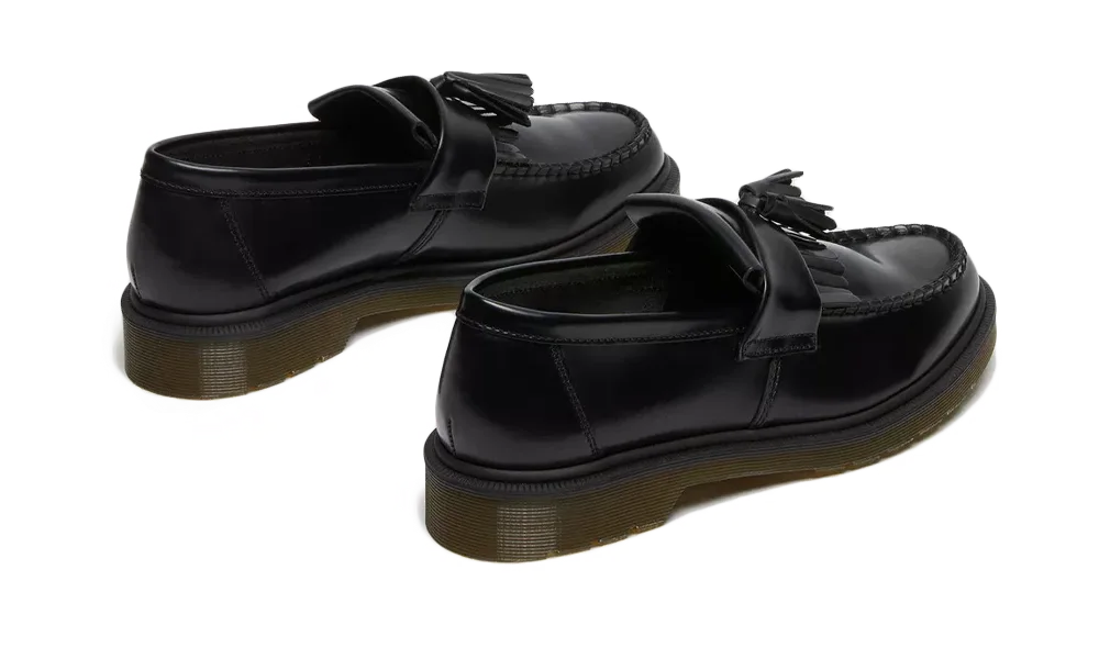 Dr. Martens - Adrian Tassel Loafer Black Smooth - Noir