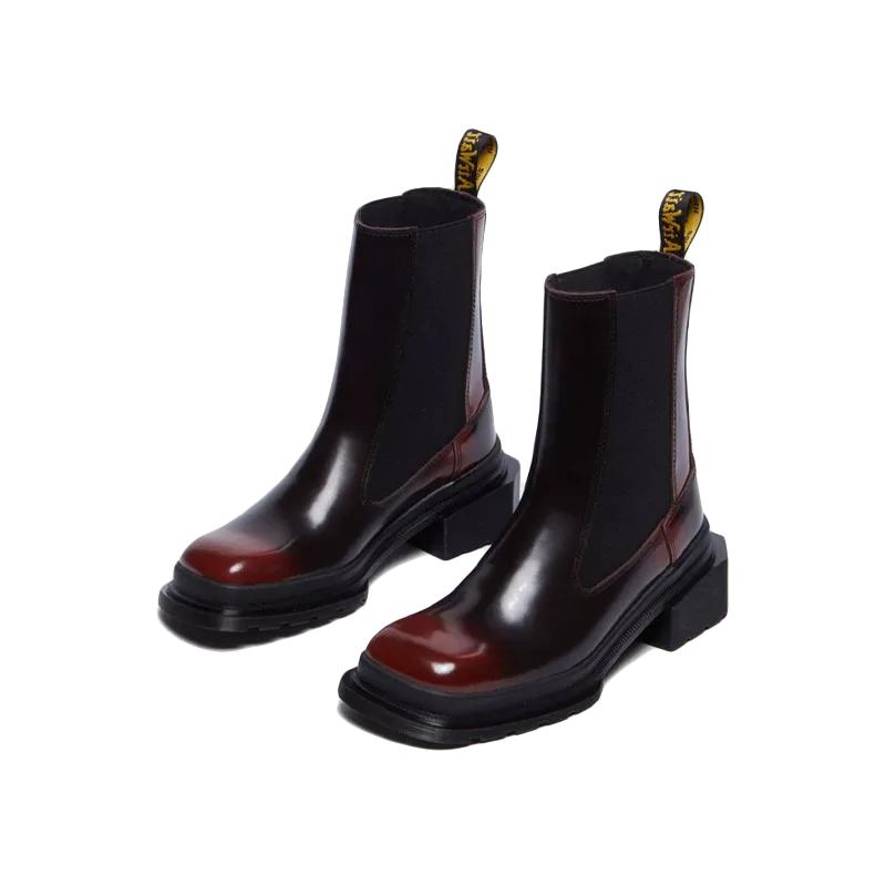 Dr. Martens - Maybole Chelsea Boot Cherry Red Arcadia - Noir