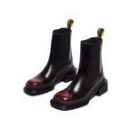 Dr. Martens - Maybole Chelsea Boot Cherry Red Arcadia - Noir
