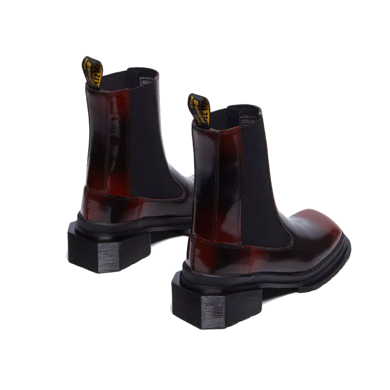 Dr. Martens - Maybole Chelsea Boot Cherry Red Arcadia - Noir