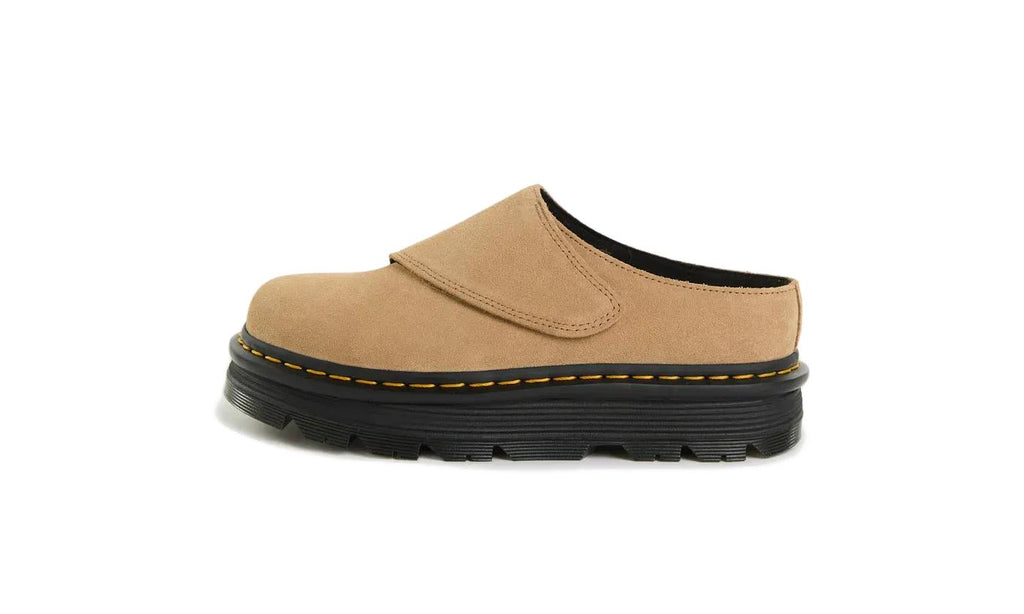Dr. Martens - Zebzag Anywair Savannah Tan Bronx Suede - Beige