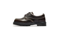 Dr. Martens - Lowell 4 Eye Shoe Dms Olive Wild Grain - Vert