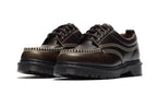 Dr. Martens - Lowell 4 Eye Shoe Dms Olive Wild Grain - Vert