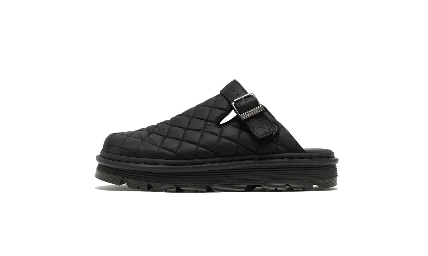 Dr. Martens - Zebzag Mule Black Econyl Woven Wr+Grizzly - Negro