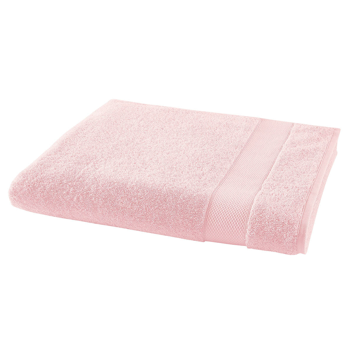 Rizo Liso - Toalla de Baño - Rosa Pálido