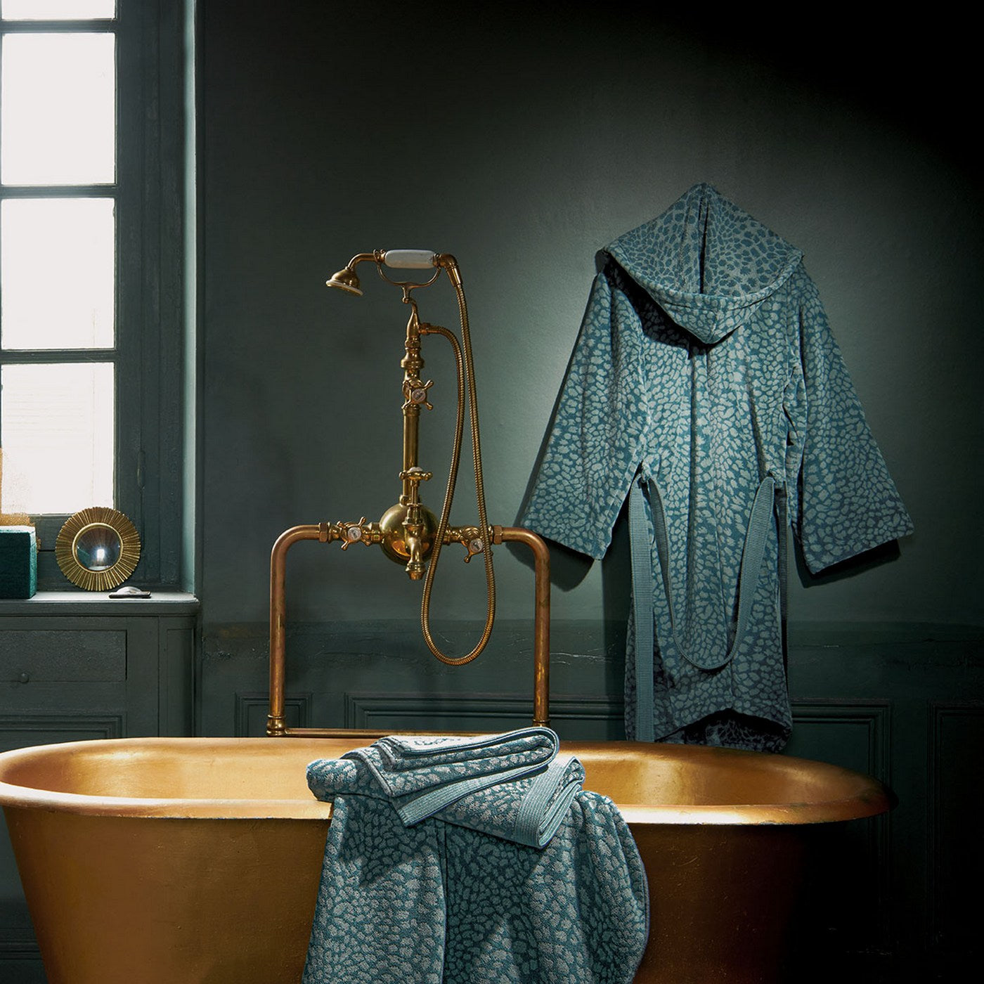 Imaginaire - Bath Sheet - Teal